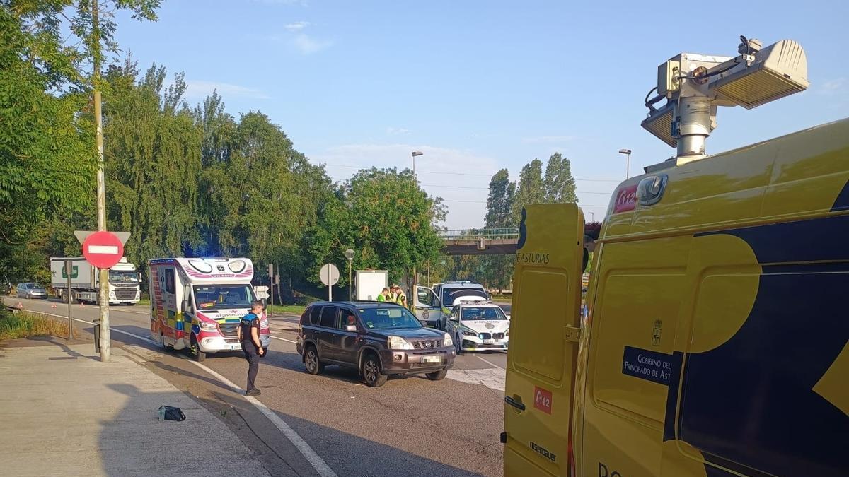 Una imagen del incidente.