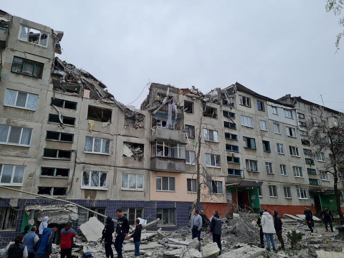 Nueve muertos y más de 20 heridos tras un bombardeo ruso en Sloviansk, en Donetsk.