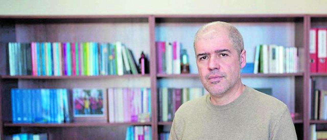 Unai Sordo en la sede de Comisiones Obreras de Zamora | Emilio Fraile