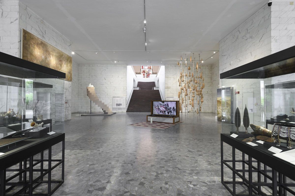 La muestra Opacità (Opacidad) sobre la etapa colonial italiana en el Museo de las Civilizaciones de Roma, actualmente en un proceso de reforma para descolonizar sus colecciones
