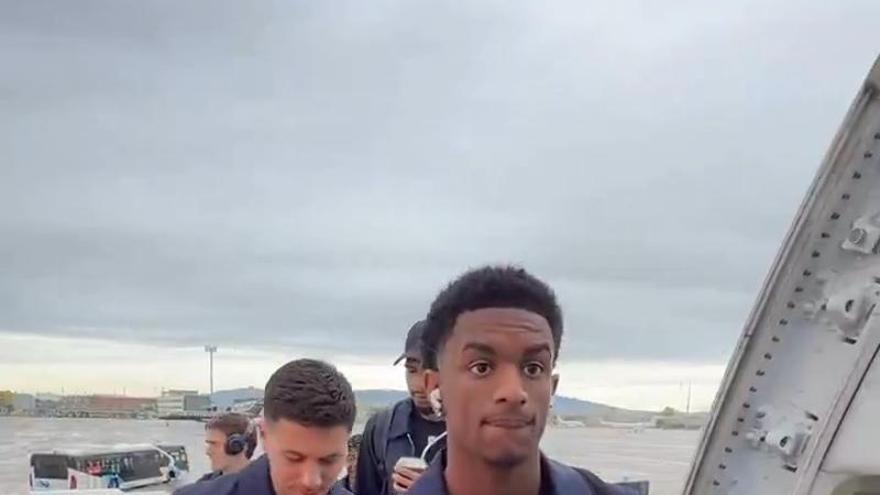 El Barça ya viaja hacia Madrid
