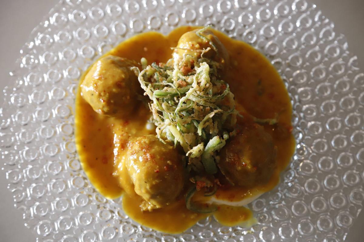 Menú de Nochebuena, atún de Cai de La Cazuela de la Espartería