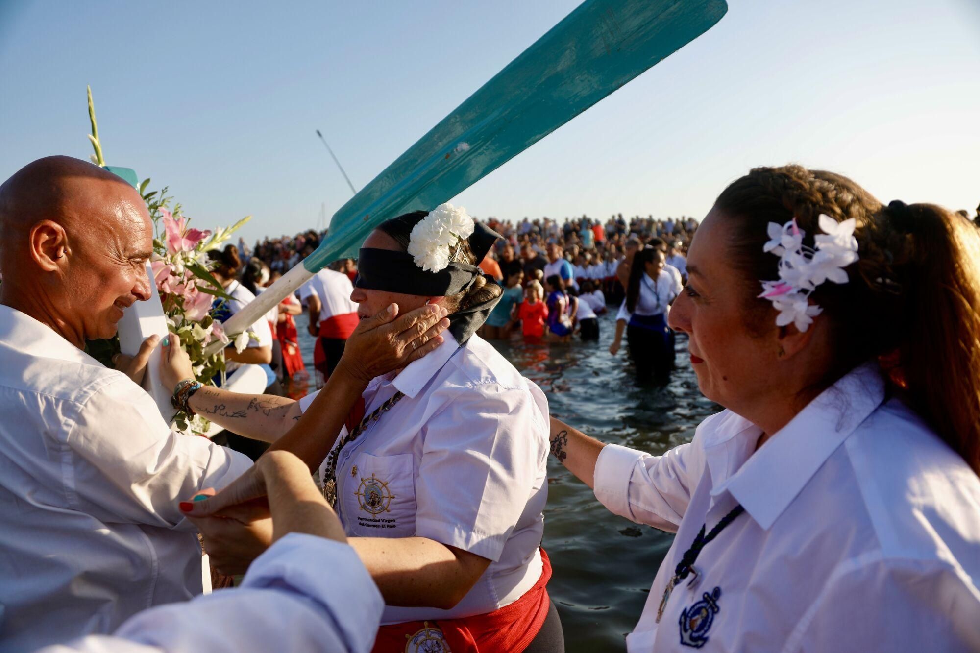Procesión de la Virgen del Carmen de la barriada de El Palo
