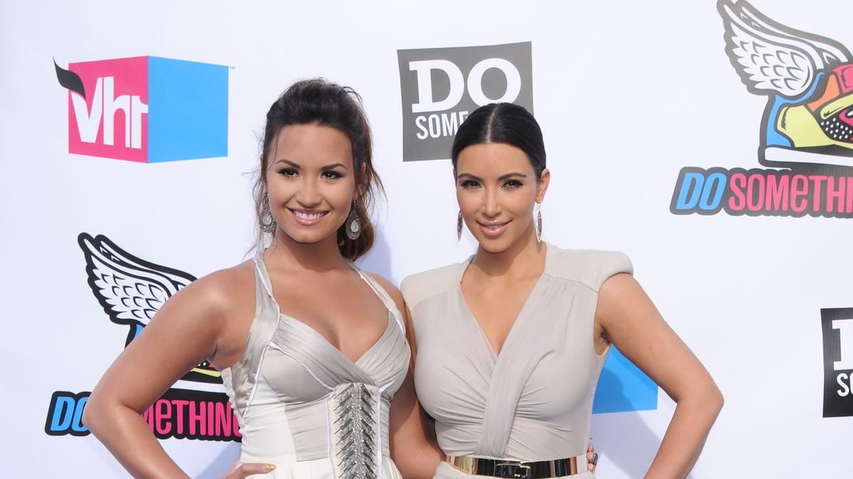 Demi Lovato y Kim Kardashian