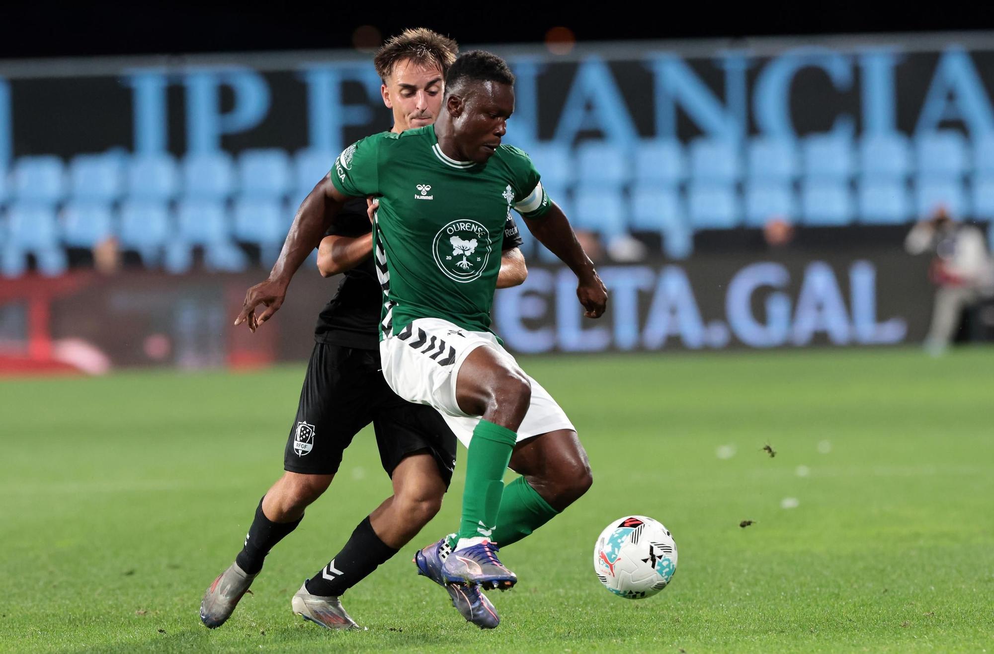 'Xuntos contra o lume': Celta - Selección de Ourense, en imágenes