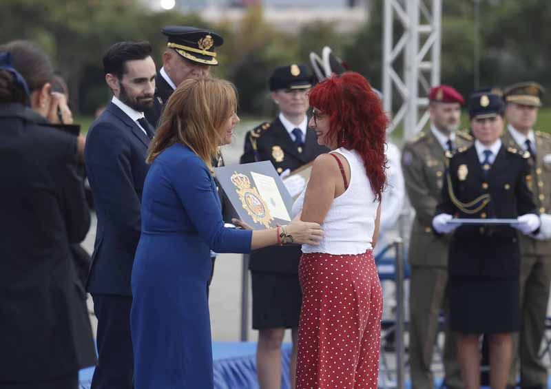 Celebración del día de la Policía Nacional en València