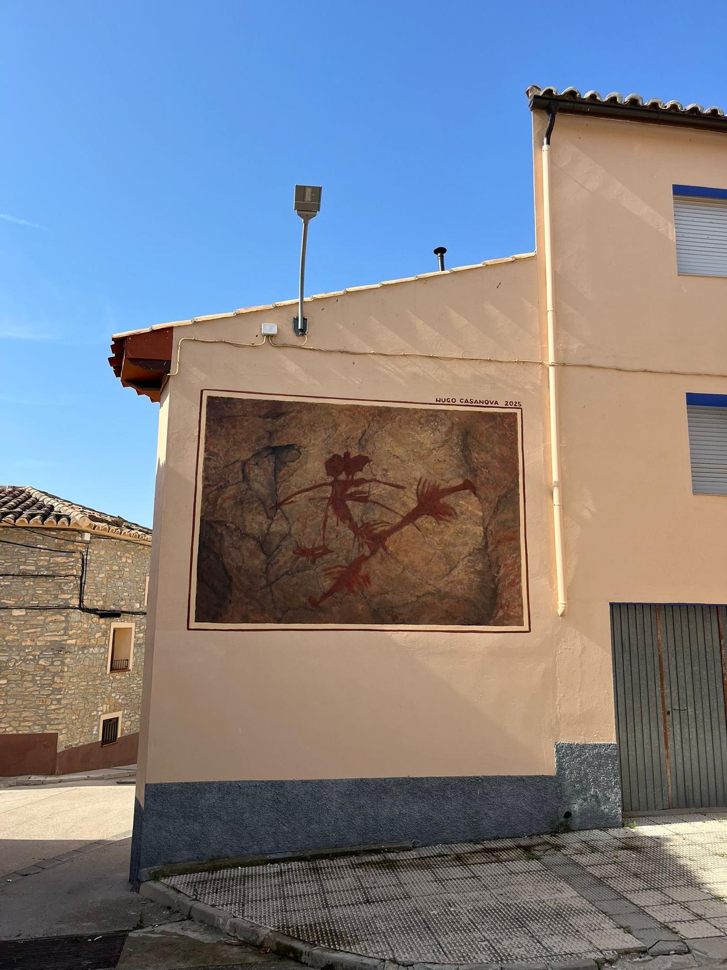 Murales inclusivos de las pinturas rupestres de Alacón (Teruel)