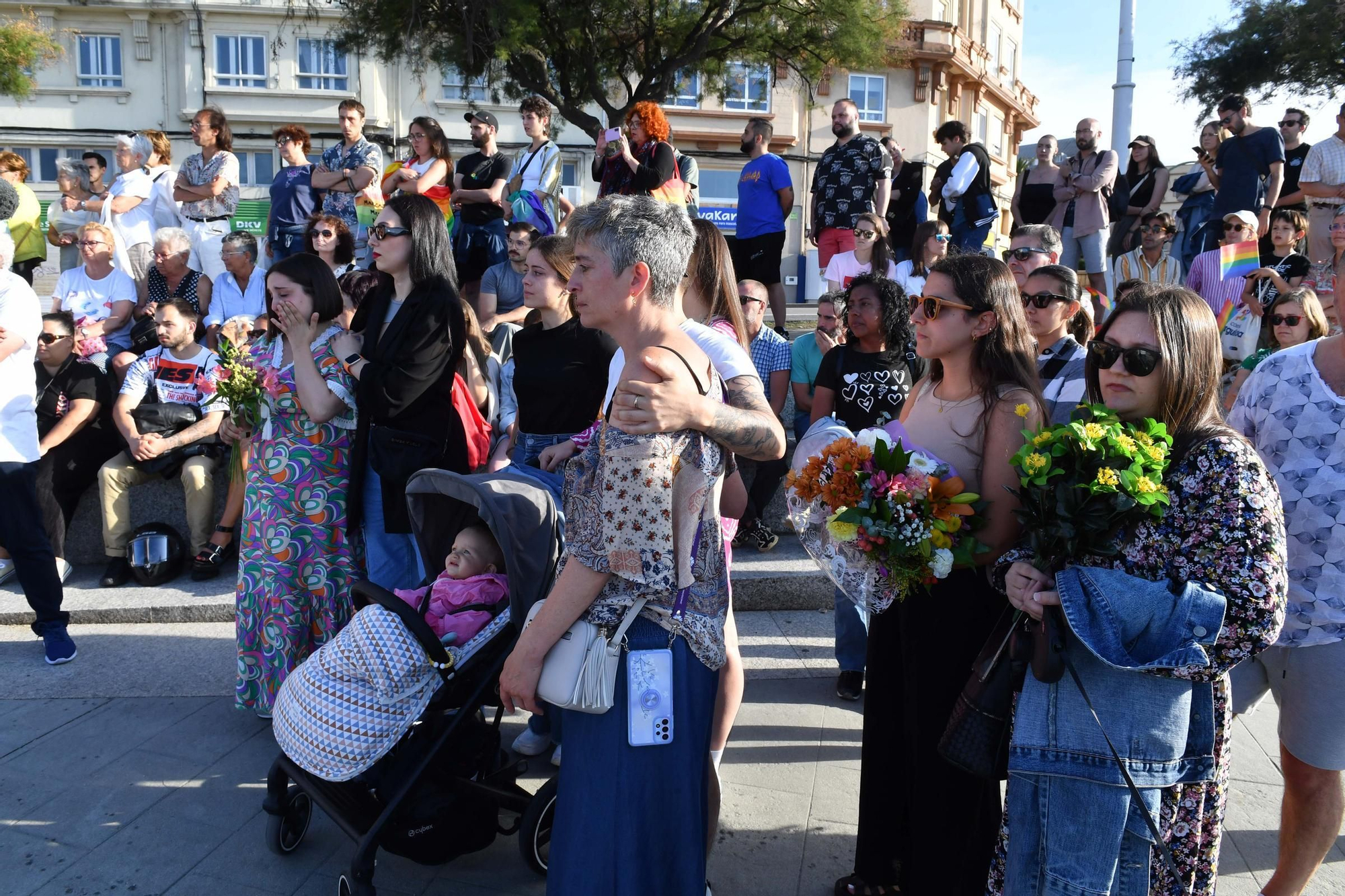 Homenaje en A Coruña a Samuel Luiz dos años después del crimen: "No podemos olvidar lo que pasó"