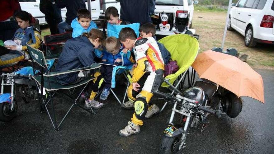 Con los niños se vio que el motociclismo tiene cantera. //Bernabé/Luismy