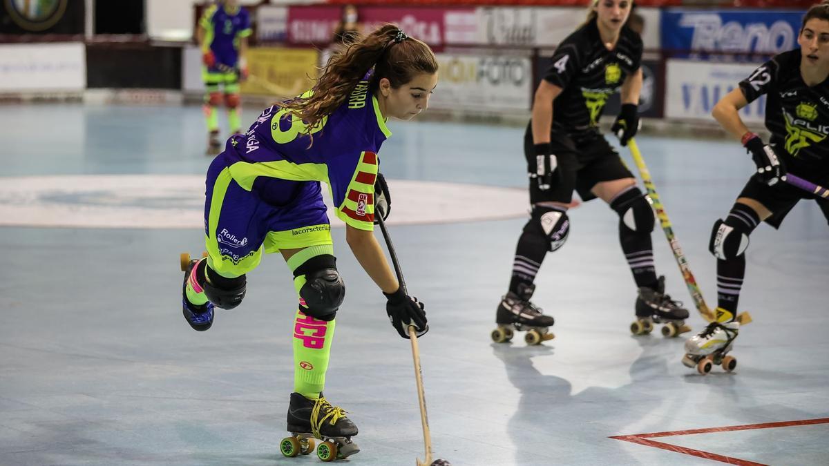 Laura Crespo, una de les jugadores seleccionades per a l&#039;equip estatal Fem-17