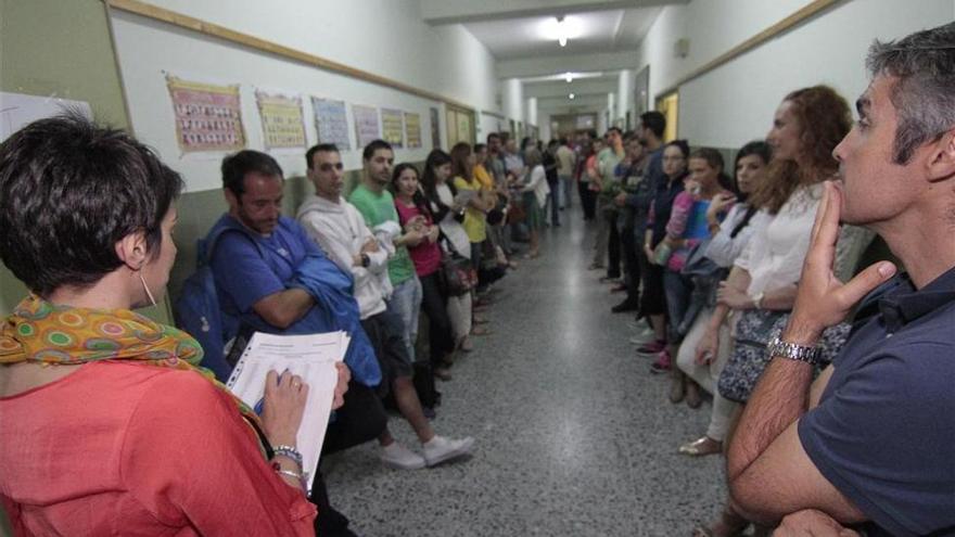 El 88% de los aspirantes a las plazas de maestro en Extremadura se presenta al examen