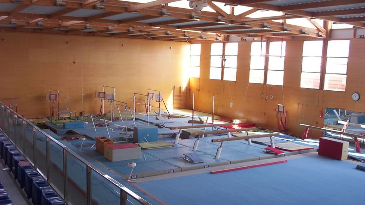 Imagen del pabellón de gimnasia artística del Centre de Tecnificació