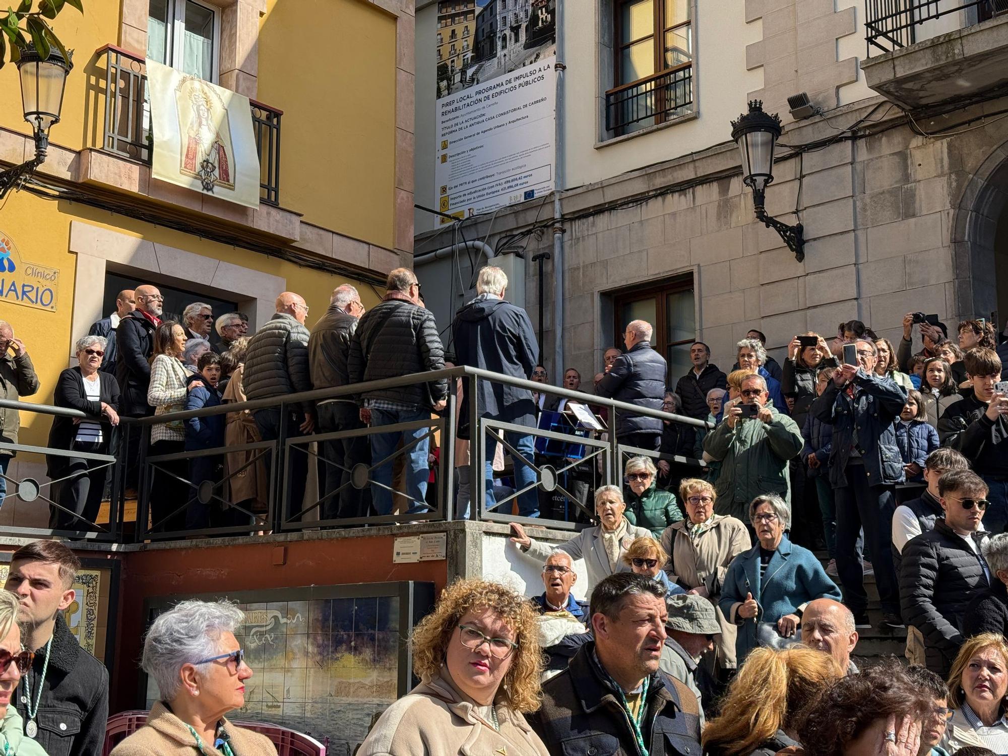 Así vivió Candas el cierre de su Semana Santa con la Procesion del Encuentro