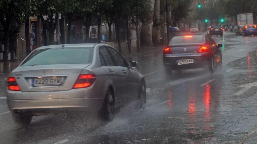 Las imágenes que deja la lluvia en Murcia