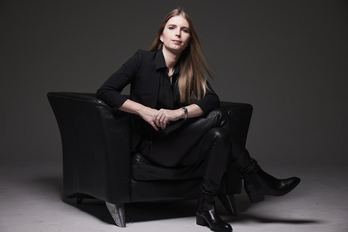 La exsoldado y analista de inteligencia militar Chelsea Manning, conocida por filtrar más de 75.000 cables diplomáticos de EEUU a Wikileaks.