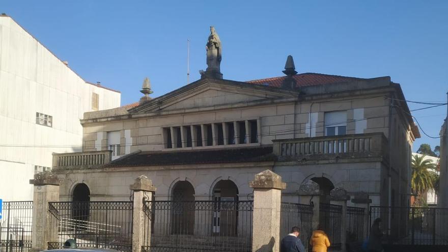 El Colegio de Nuestra Señora del Carmen, en O Grove. // FdV