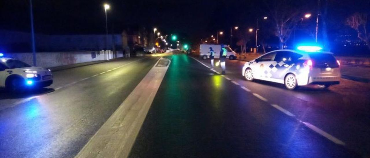 Un control de la Policía Local en las carreteras moañesas.   | FDV