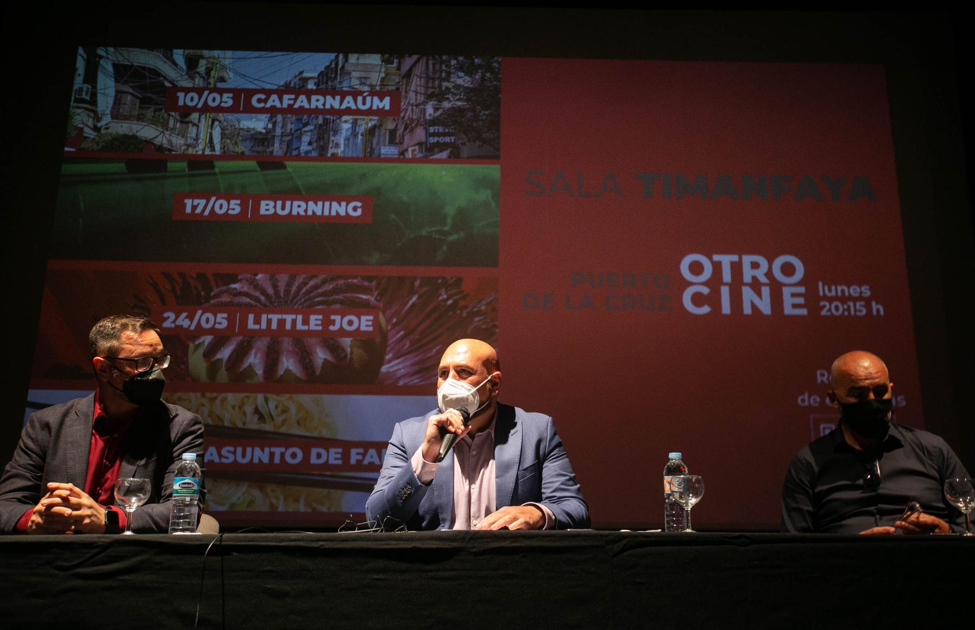 Presentación del ciclo “Otro cine” en Puerto de la Cruz.