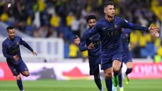El Al Nassr gana 0-8 con hat trick de Cristiano
