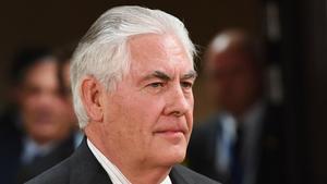 El Secretario de Estado estadounidense, Rex Tillerson.