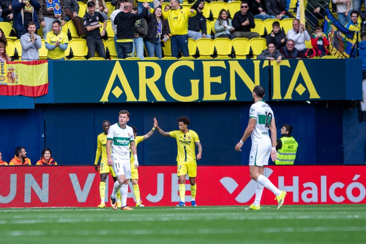 Las mejores imágenes del Villarreal CF - Elche CF