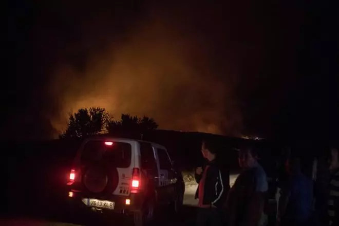 Incendio en Muelas del Pan