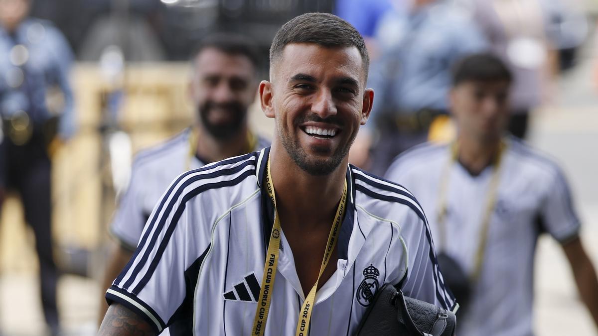 Dani Ceballos, en el pasado Mundial de Clubes con el Real Madrid en Estados Unidos
