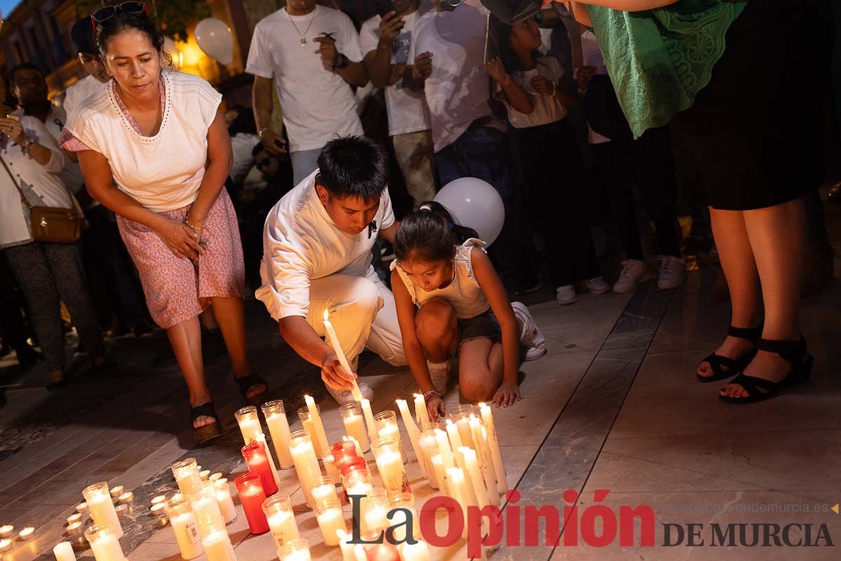 Homenaje a los cuatro fallecidos de Caravaca en el incendio de las discotecas de Murcia