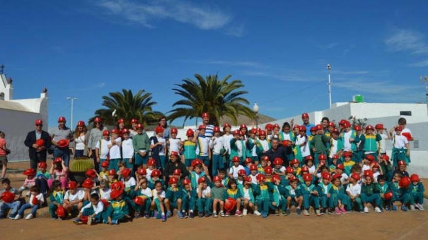 Jornada contra incendios para escolares de Tías