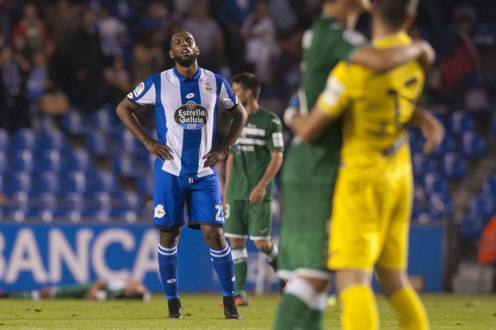 El Deportivo pierde ante el Leganés