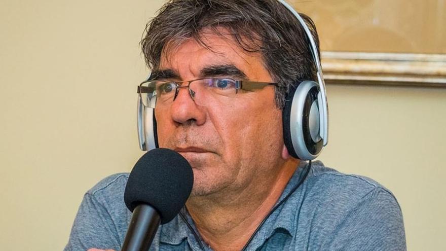 El periodista Santi Roldán, jefe de Deportes de Canal Sur Televisión