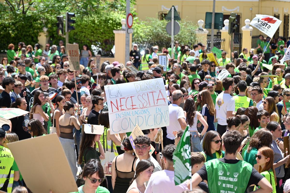 Huelga educativa en Castelló