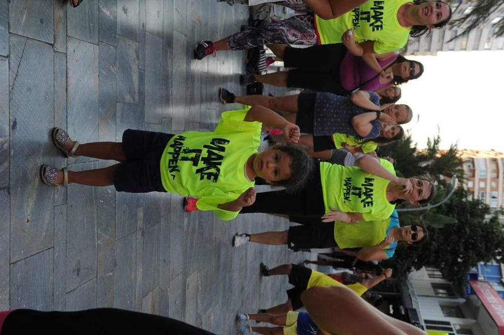 Zumba en la Avenida Libertad