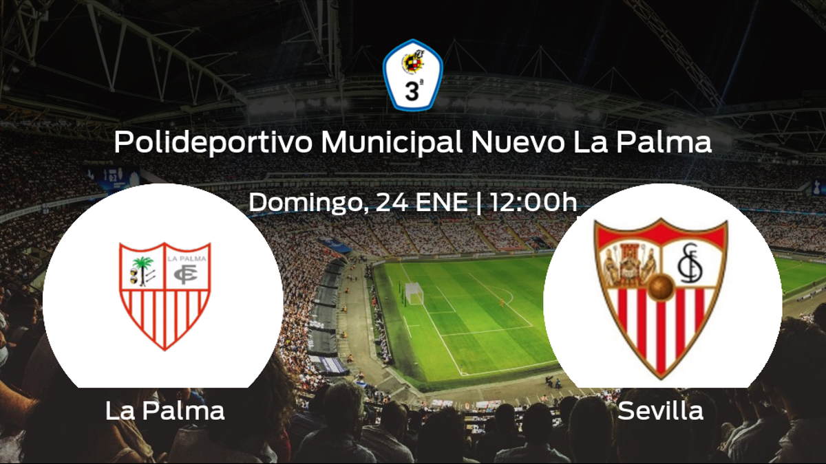 Previa del encuentro: La Palma CF recibe al Sevilla C en la decimotercera jornada