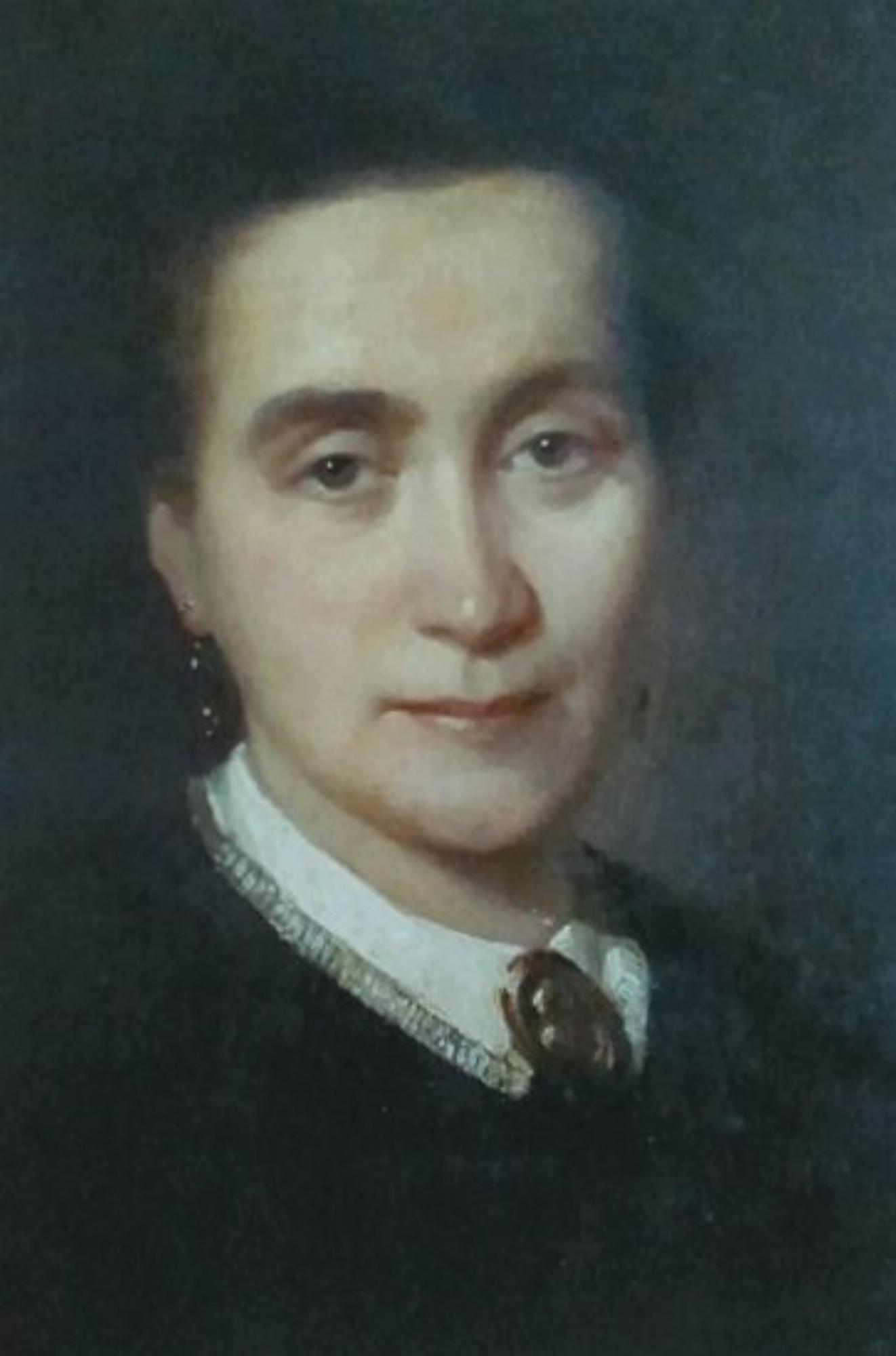 Retrato de dona Clara Rivas Neira.