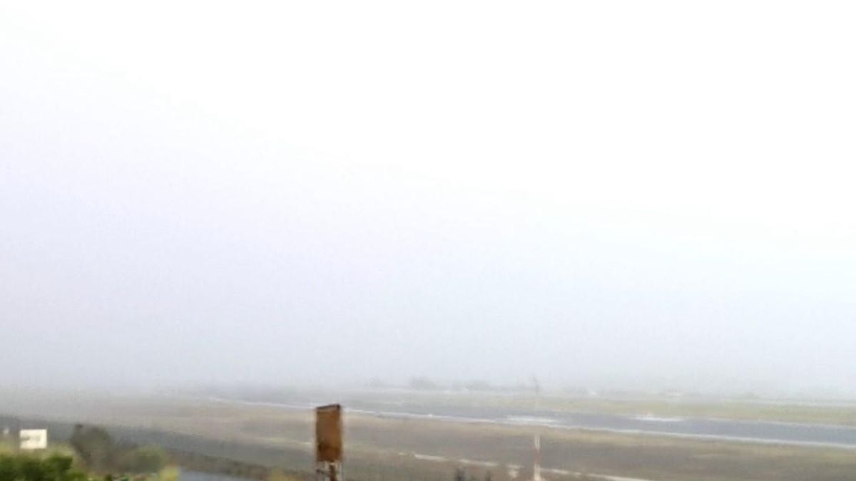 Baja visibilidad en Tenerife Norte durante la mañana
