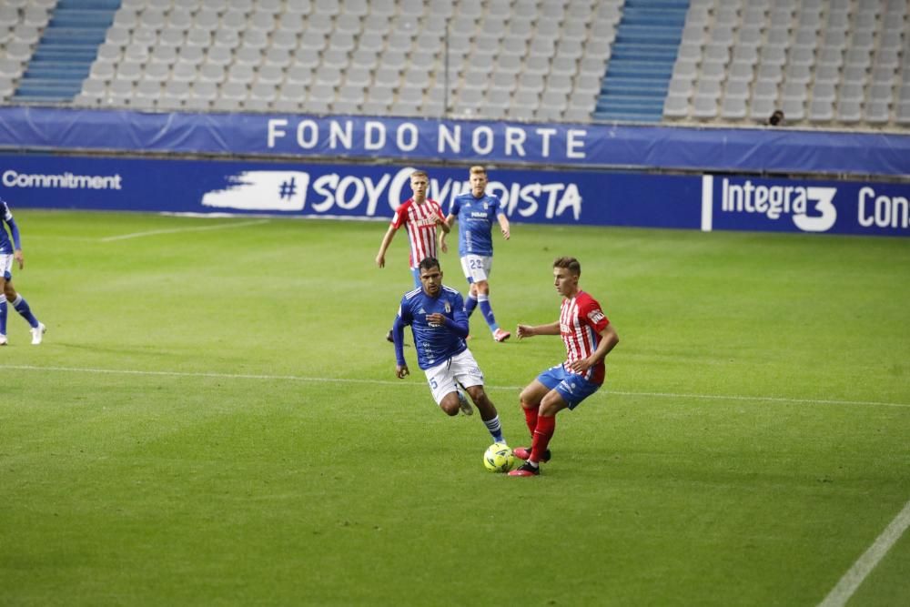 Derbi Real Oviedo-Sporting: El derbi asturiano en imágenes