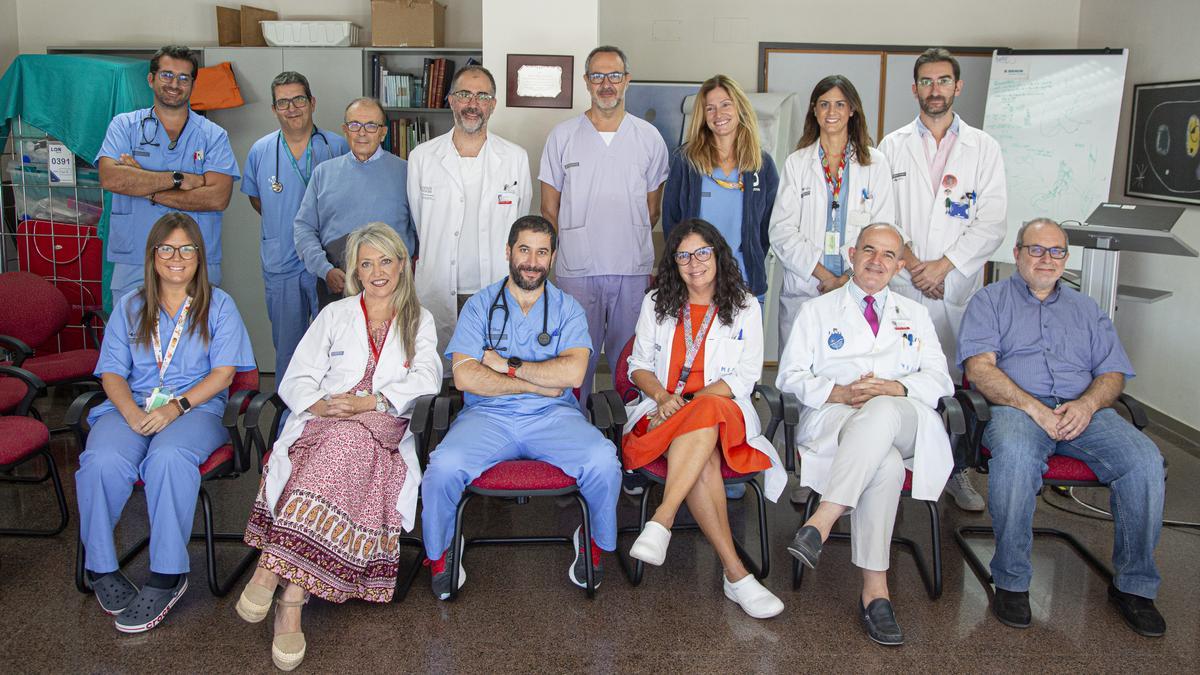 Comité del trasplante hepático en Alicante.