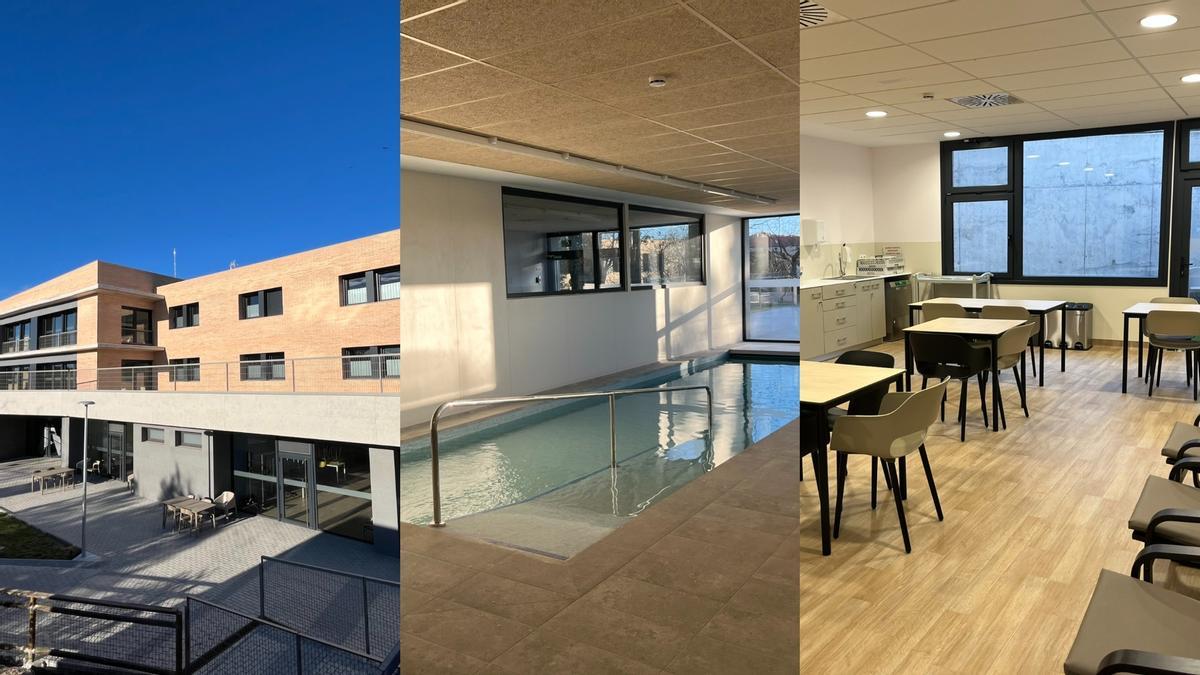 Imágenes de la tercera residencia para personas con discapacidad intelectual estrenada en Prats de Rei.