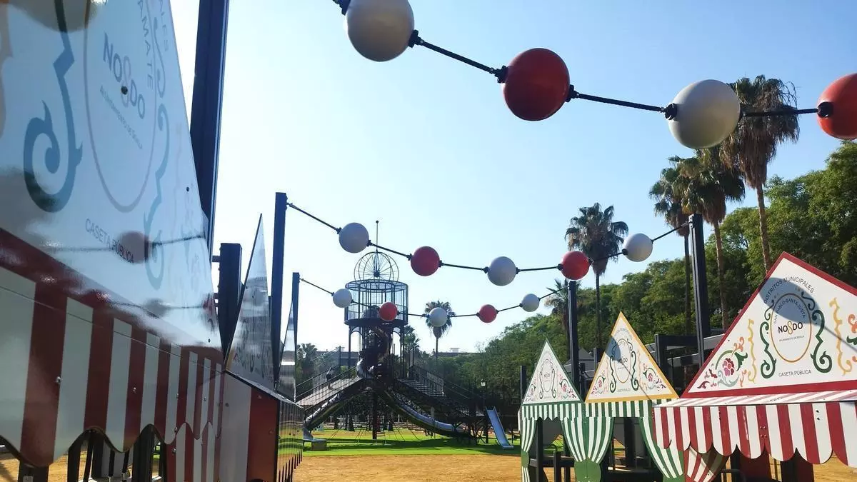 La Ciudad de los Niños del Prado abre su primera fase sobre la Feria y la Semana Santa: habrá más juegos infantiles dedicados al río o América