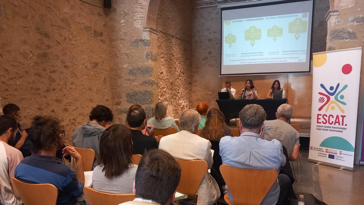 Imatge del taller de resolució de dubtes de la 3a convocatòria de petits projectes EsCaT