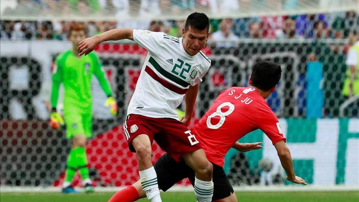 Hirving 'Chucky' Lozano se vació ante los surcorenos