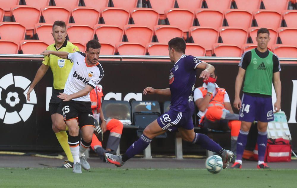 Las imágenes del Valencia CF - Valladolid