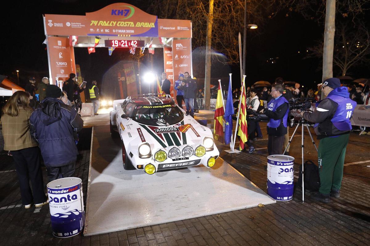 Les fotos del primer dia del Rally Costa Brava