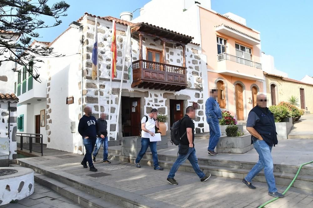 La Guardia Civil entra por segunda vez en en Ayuntamiento de Valsequillo