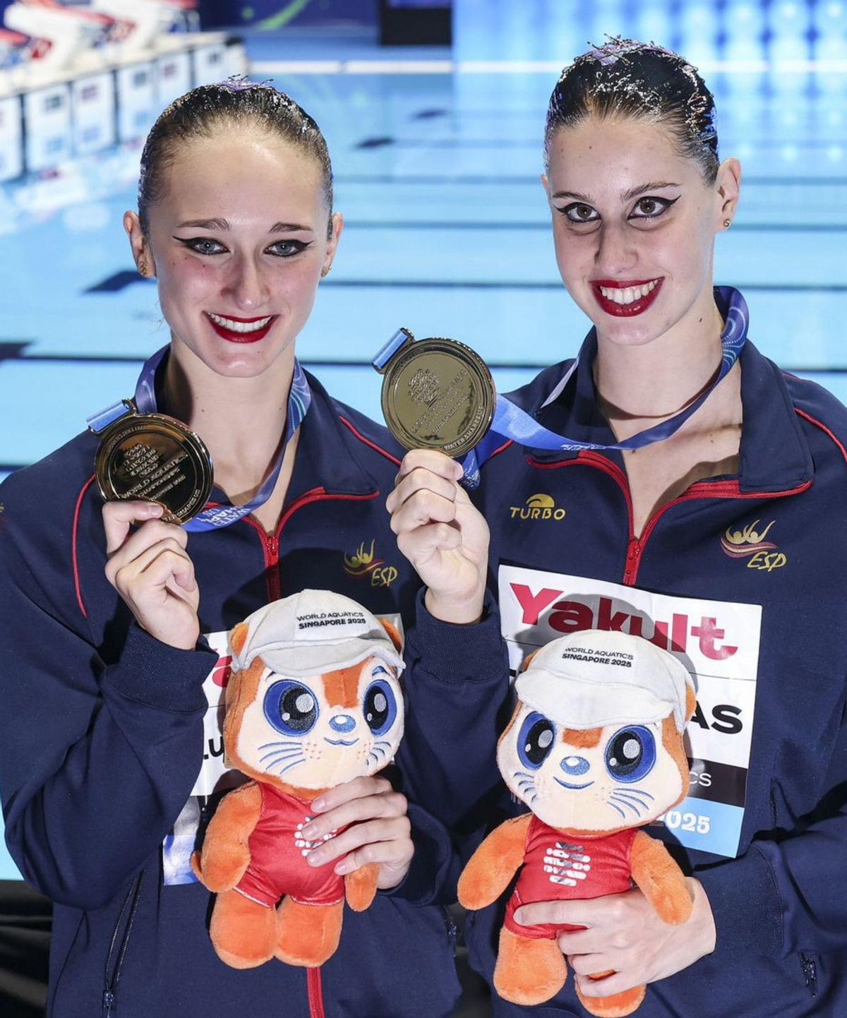 Iris Tió i Lilou Lluís, duo d’or Iris Tió i Lilou Lluís, duo d’or