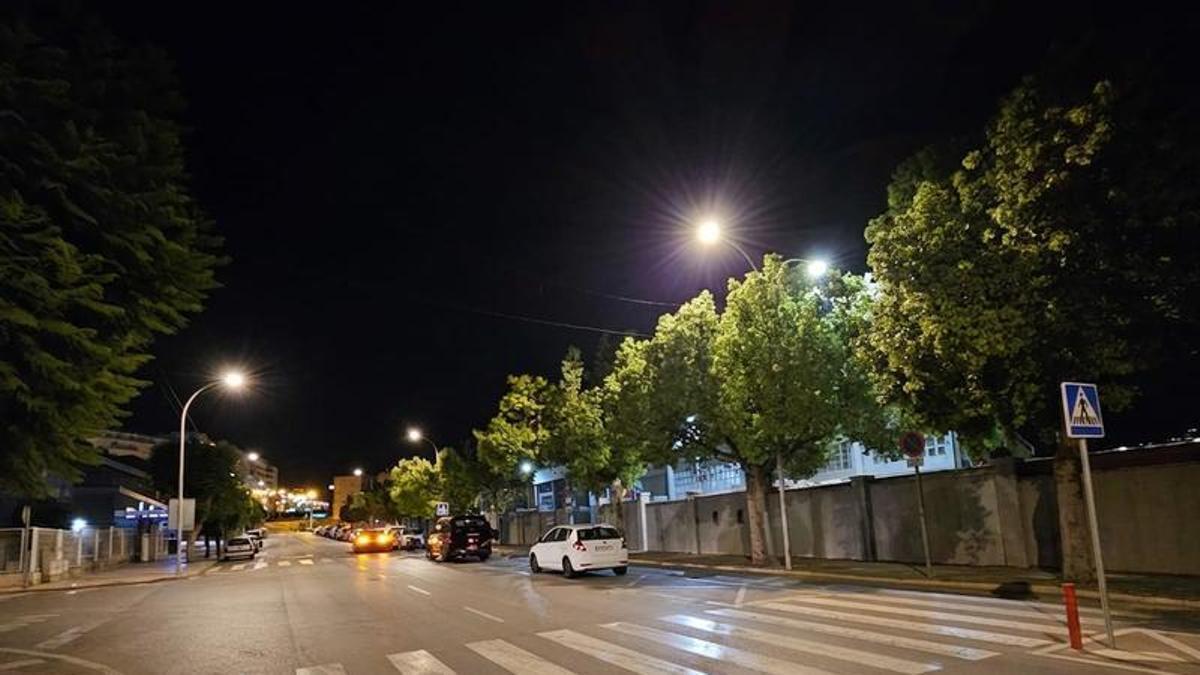 Las nuevas farolas ya están en funcionamiento