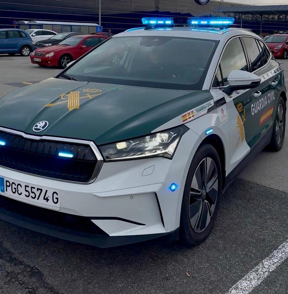 Imagen de archivo de un vehículo de la Guardia Civil.