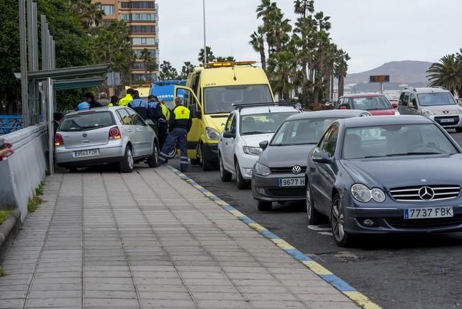 Accidente en la Avd Maritima a la altura de la ...