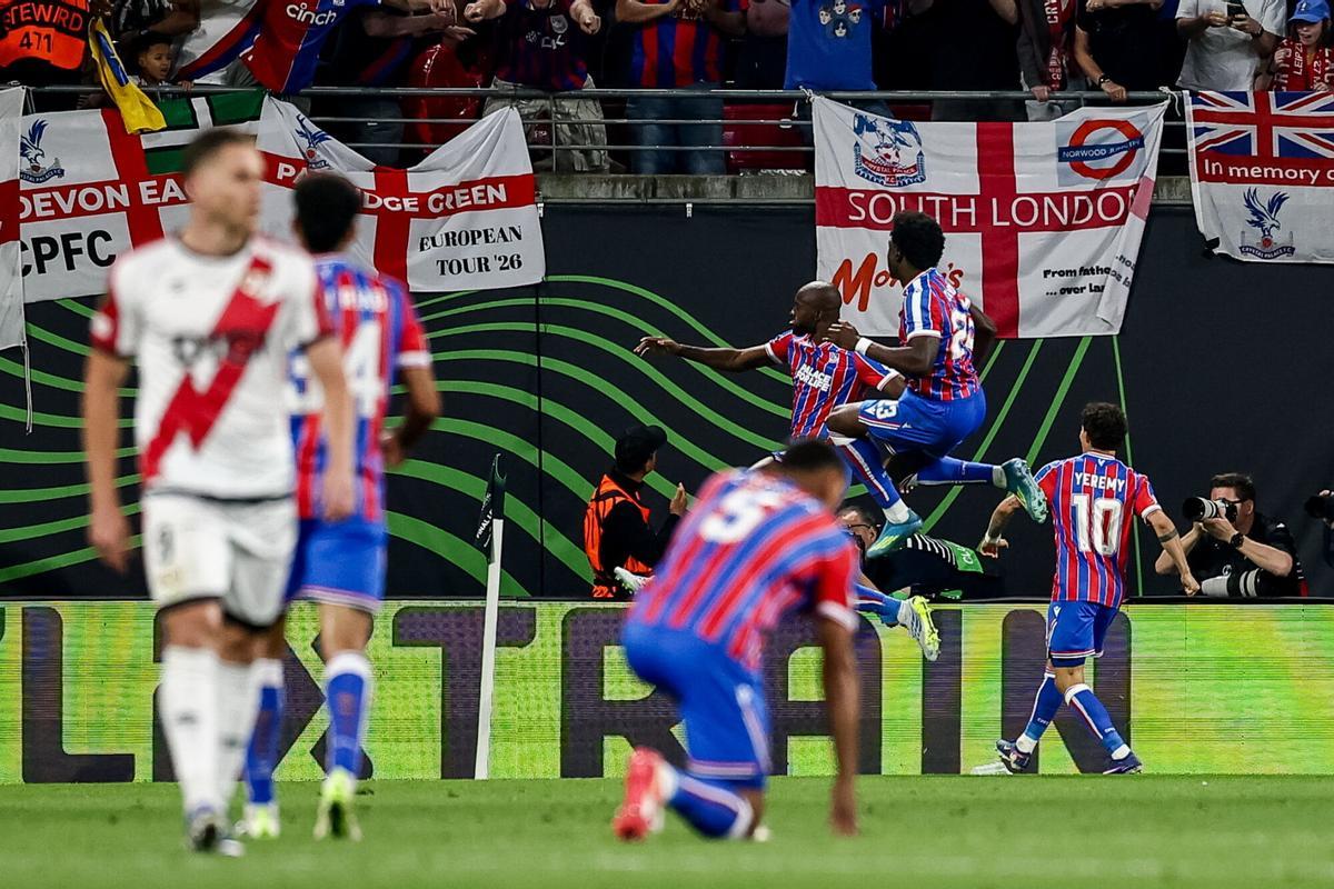 Final de la Conference League: Crystal Palace - Rayo Vallecano, en imágenes.